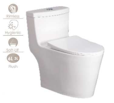 Simpolo Vida One-Piece Toilet