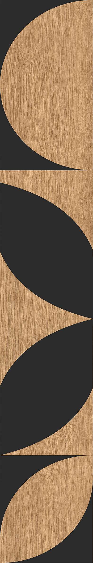 Blonde Wood Décor Leaf