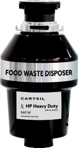 Heavy Duty 3/4 HP Food Waste Disposer