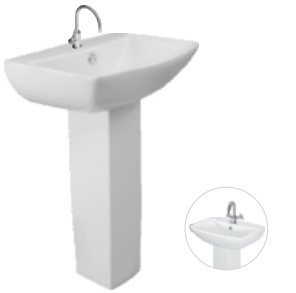 Elisa Basin with Pedestal