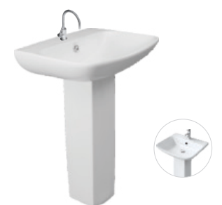 Elan Basin with Pedestal