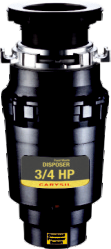 Standard 3/4 HP Food Waste Disposer