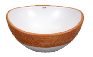 Shallow Hand Crafted Art Basin
